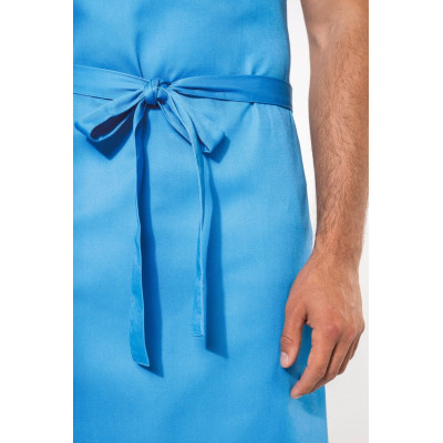 Polycotton apron without pocket